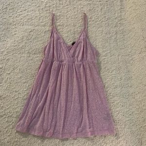 Simple lavender tank